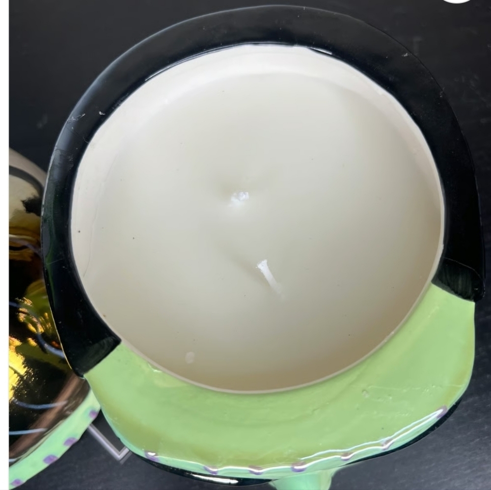 NWT Bride Of Frankenstein 'Bewitched' Martha Stewart Iridescent Candle - Picture 4 of 11
